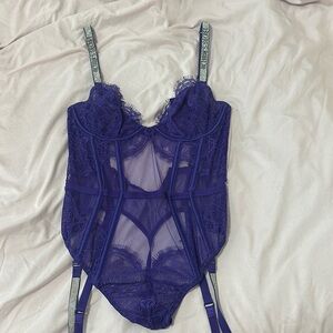Victoria’s Secret Bodysuit Purple